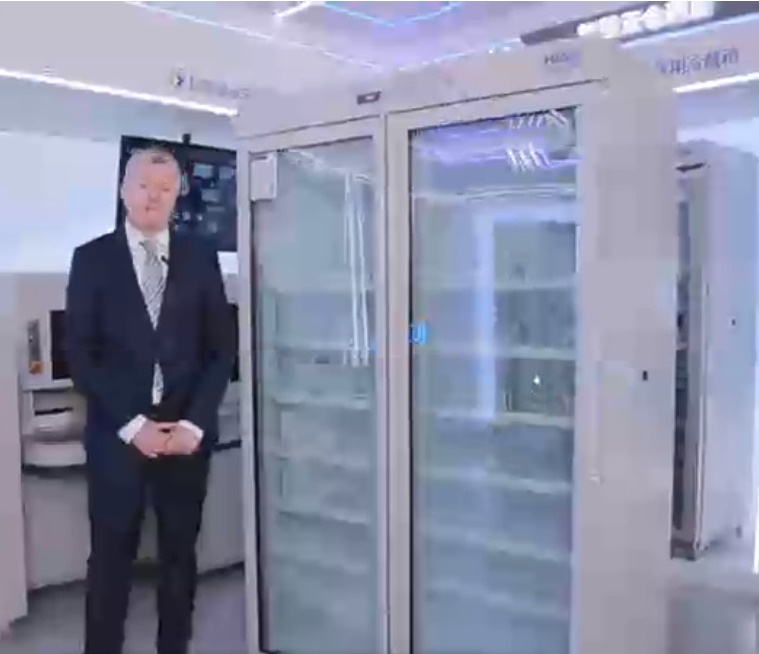 sản phảm thực tế đã xuất bán tại việt nam Tủ mát y tế HYC-1031GD